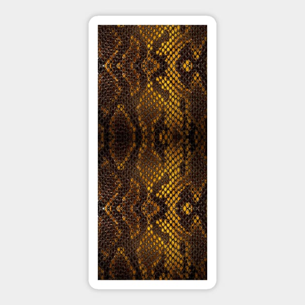 snake skin Sticker by NomadaArtshop